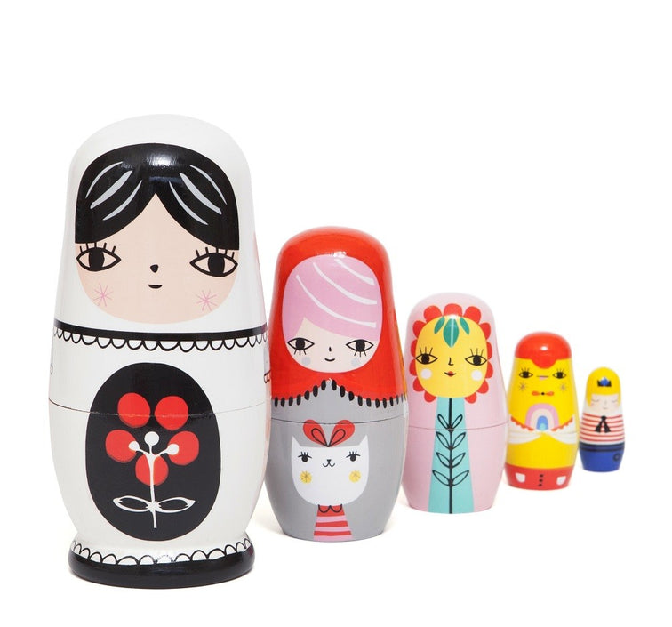 Petit Monkey nesting dolls Fleur & Friends