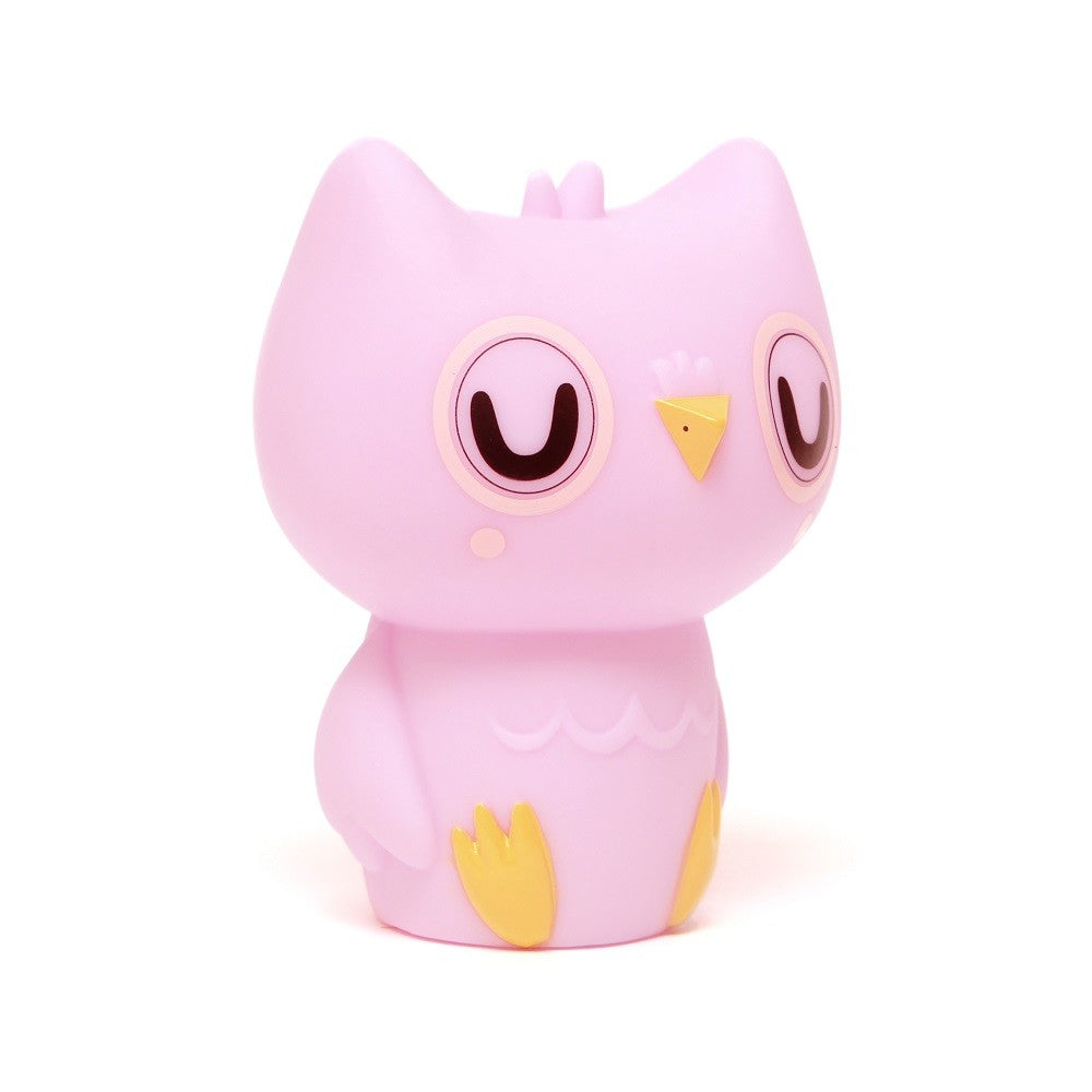Petit Monkey nachtlampje Uil lilac kopen
