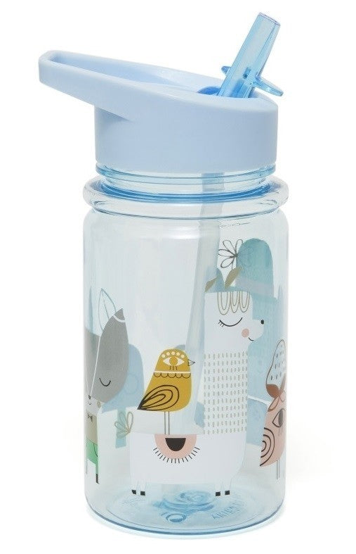Petit Monkey drinkfles Lama &amp; Friends blue kopen