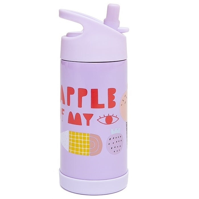 Petit Monkey drinkfles RVS apple of my eye kopen