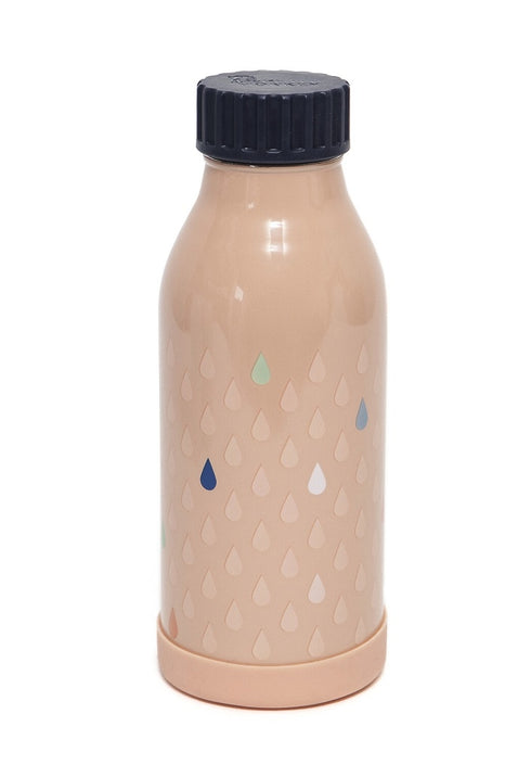 Petit Monkey thermosfles RVS drops peach