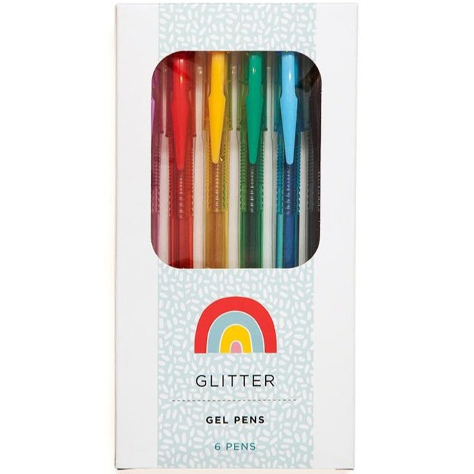 Petit Monkey glitter pennen 6 stks 6jr+