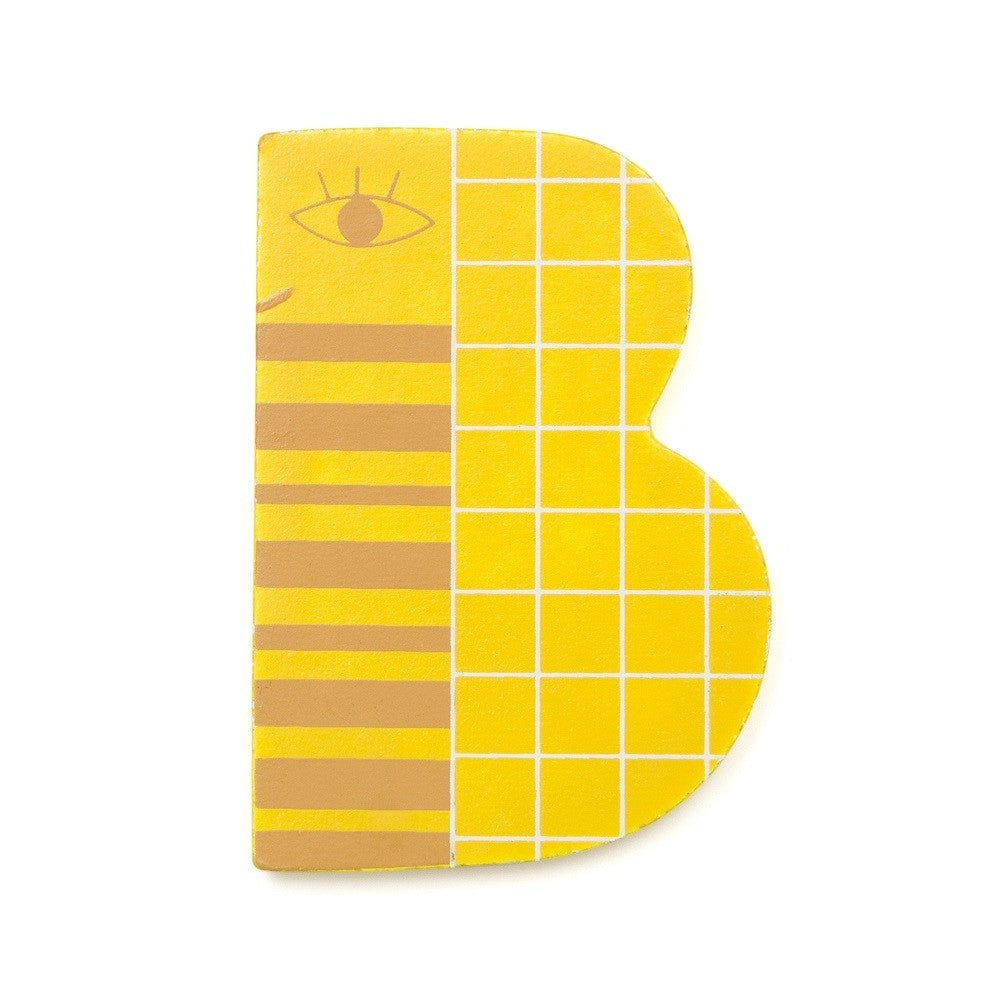 Petit Monkey houten letter B