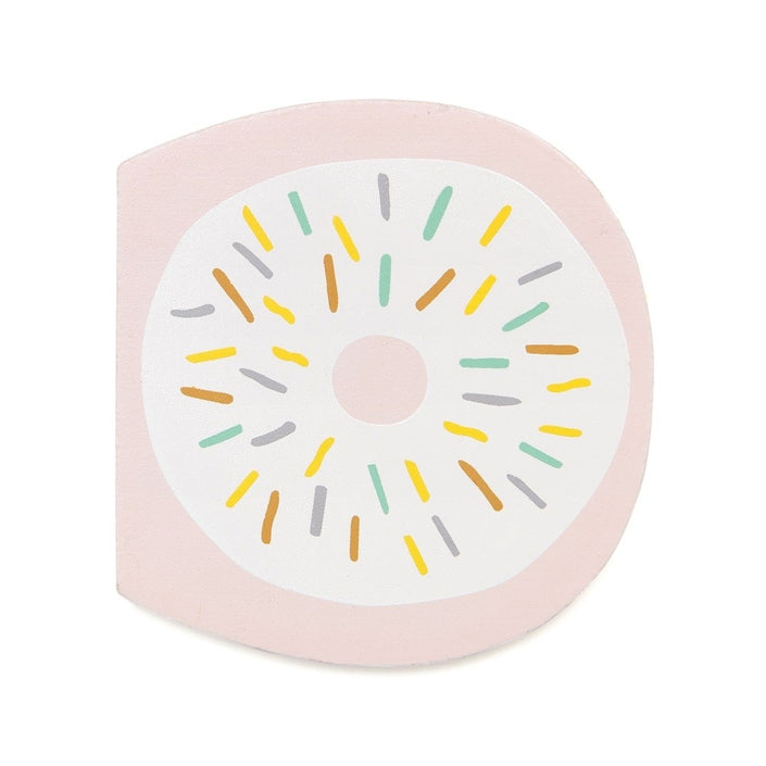 Petit Monkey houten letter D