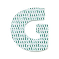 Petit Monkey houten letter G