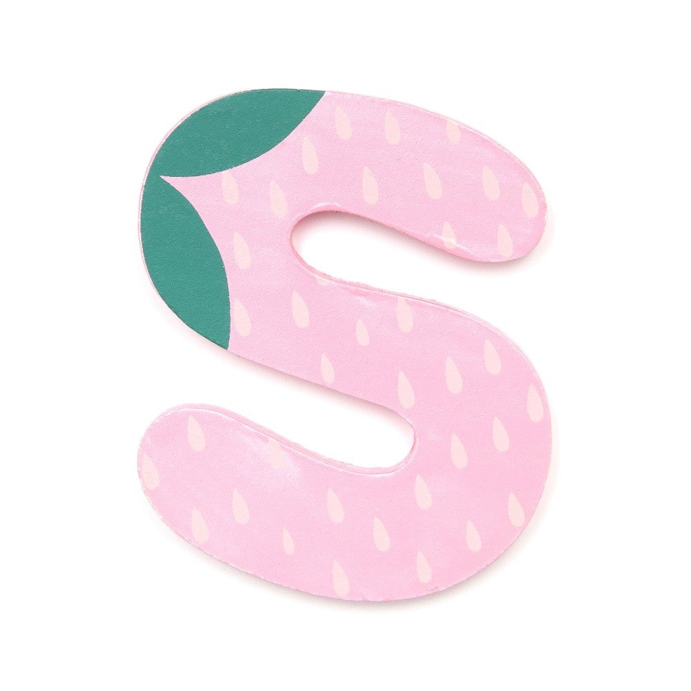 Petit Monkey houten letter S