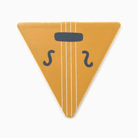 Petit Monkey houten letter V