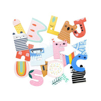 Petit Monkey houten letter Q