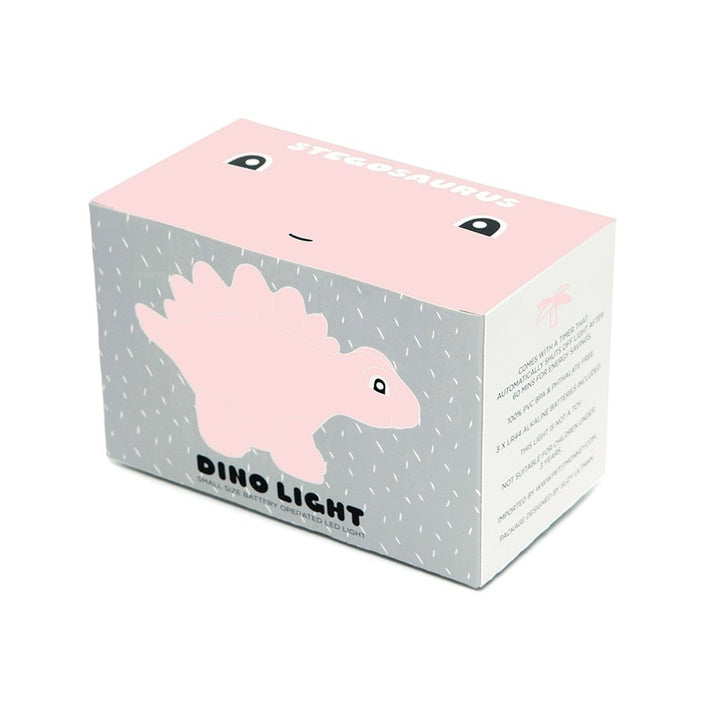 Petit Monkey nachtlampje stegosaurus peach