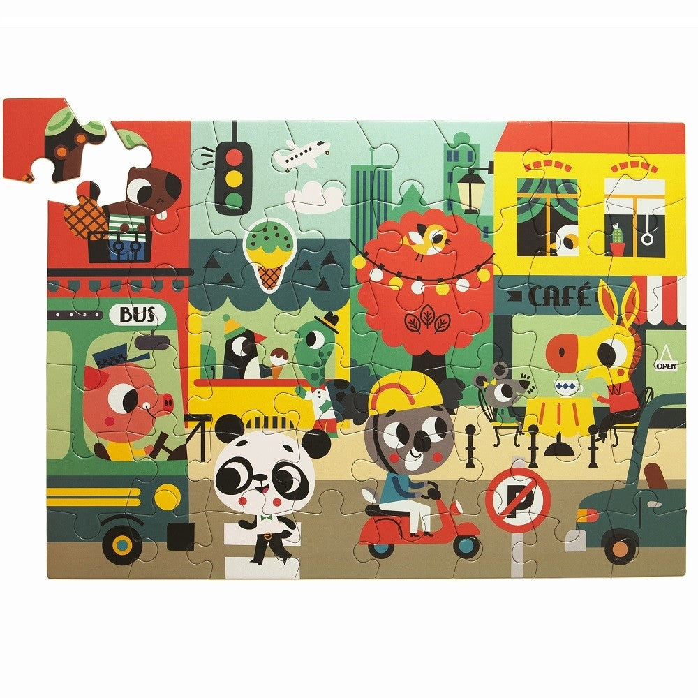 Petit Monkey puzzel in the city 4 jr+ / 48 stks kopen