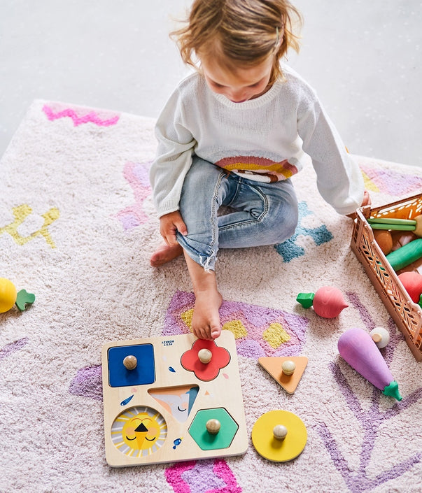 Petit Monkey vormenpuzzel One day at the zoo 12 mnd+