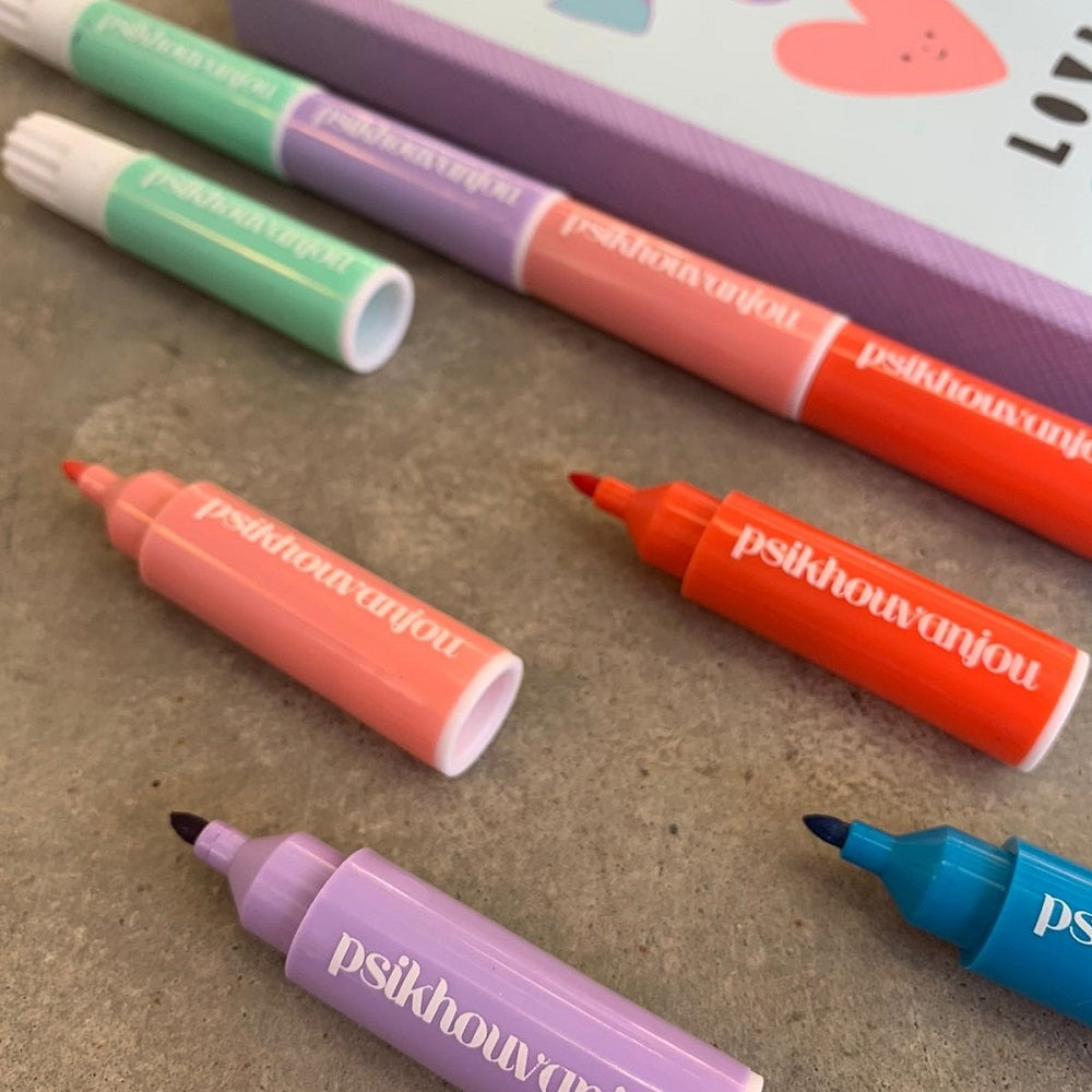 Regenboog viltstift
