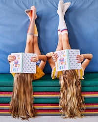 Petit Monkey notitieboek Rainbow Girl