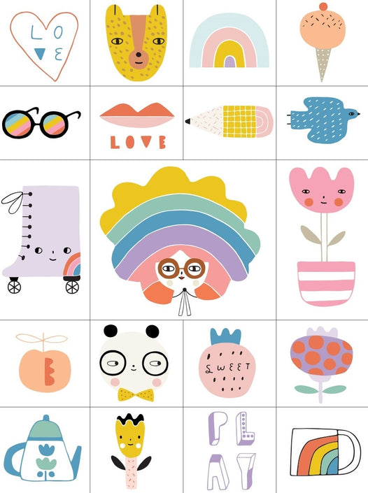 Petit Monkey notitieboek Teatime A5