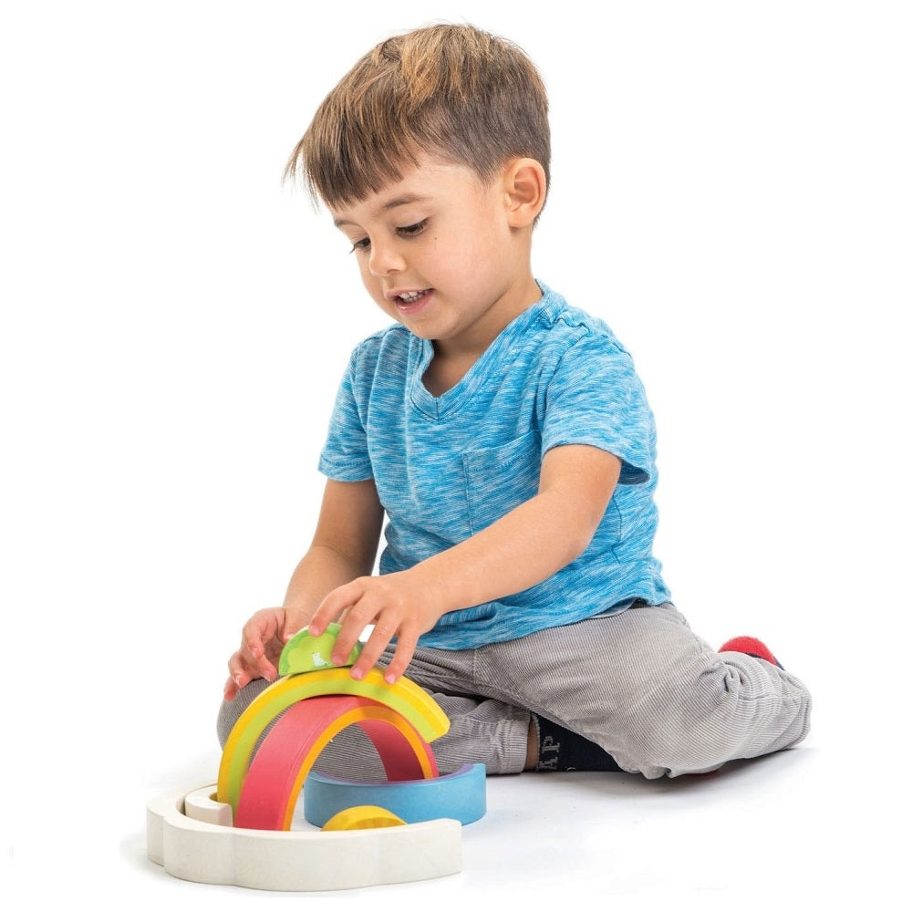 Tender Leaf Toys regenboog tunnel 18 mnd+ kopen