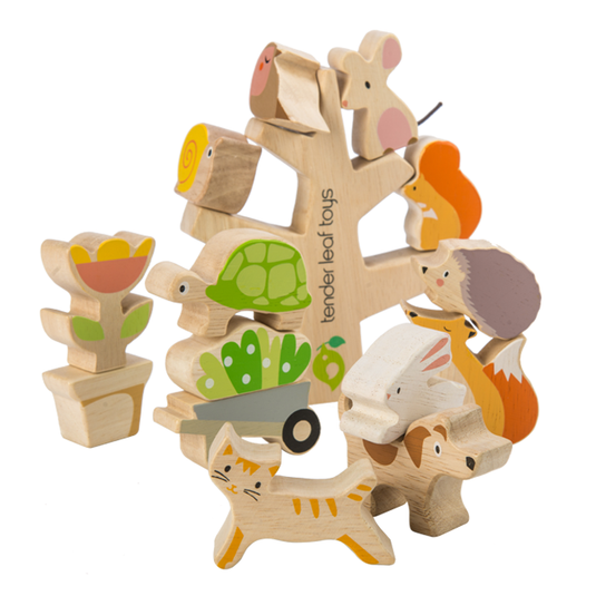 Tender Leaf Toys stacker garden friends 18 mnd+