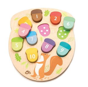 Tender Leaf Toys tel de nootjes 18 mnd+