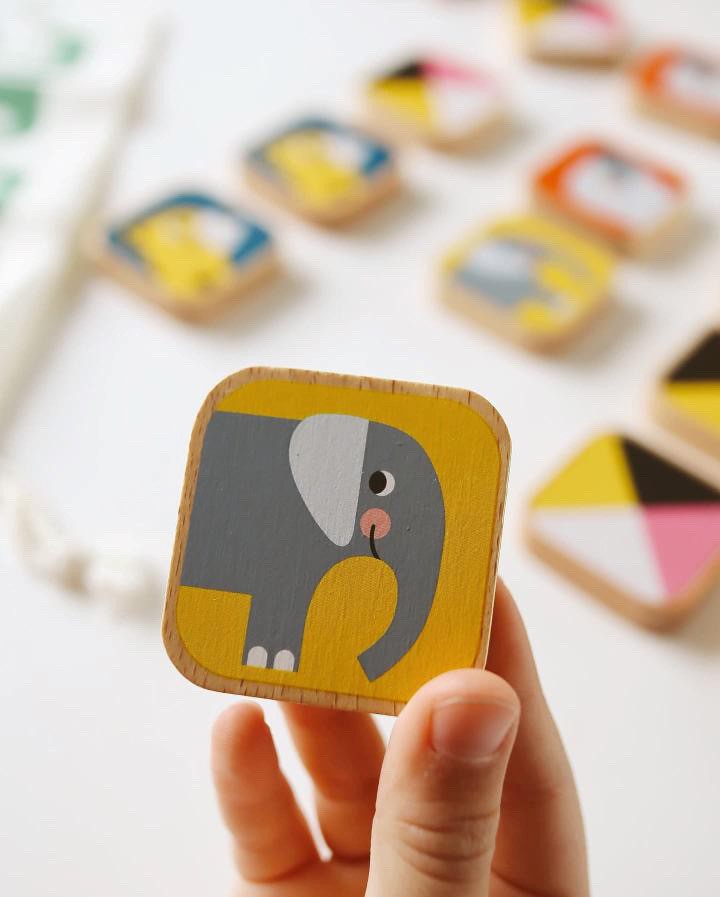 Petit Monkey animal memo 2 jr+ PMWT005-R